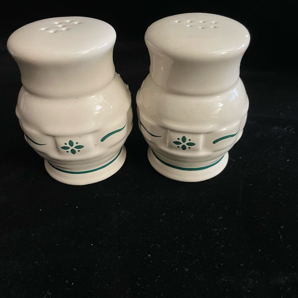 Longaberger Salt and Pepper Shakers